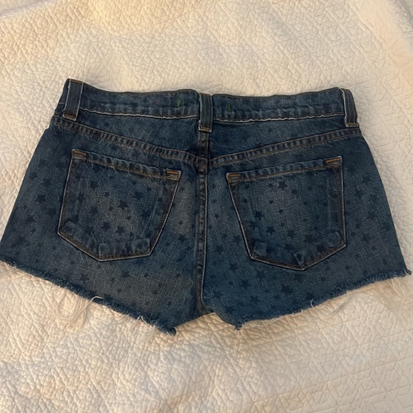 J brand jean shorts with stars - Picture 2 of 6